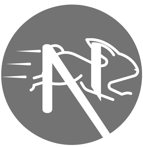 Running rabbit in front of Next.js logo